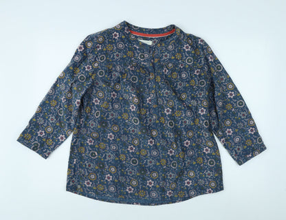 Womens UK Size 10 Brakeburn Multicoloured Tunic Blouse