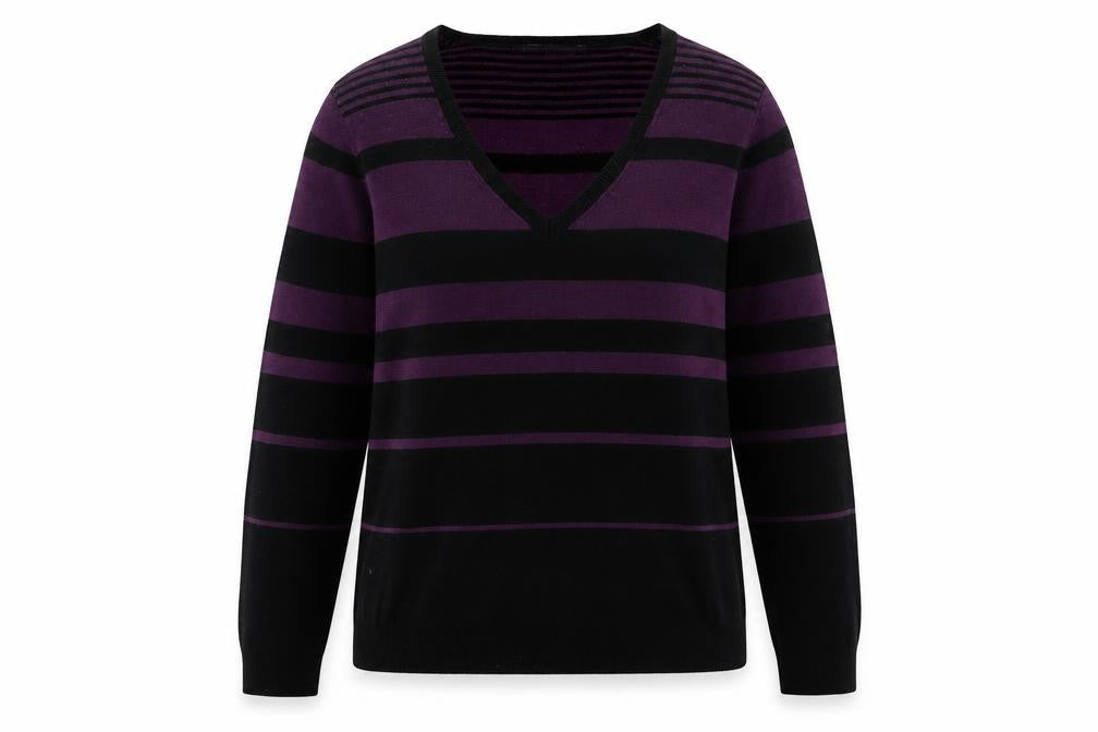 Womens UK Size 12 Marks and Spencer Purple Pullover Jumper