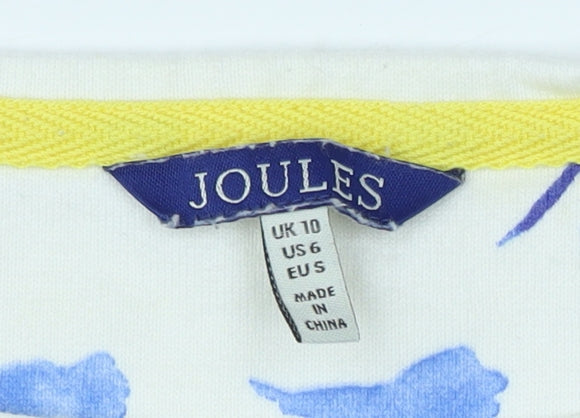 Joules Women's Multicoloured Floral Dress UK 10