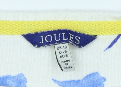 Joules Women's Multicoloured Floral Dress UK 10