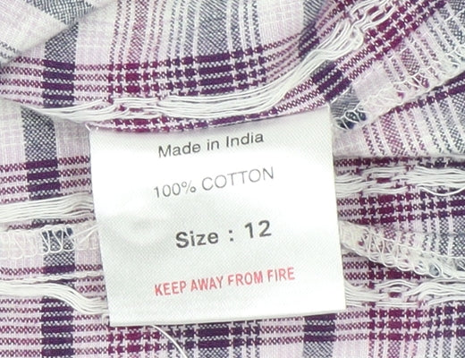 Womens UK Size 12 Store Twenty One Multicoloured Tunic Button-Up