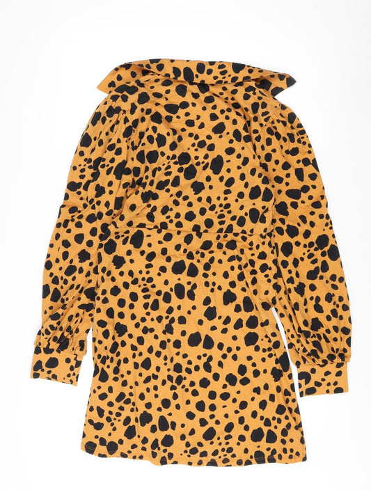 ASOS DESIGN Women's Multicoloured Animal Print Top