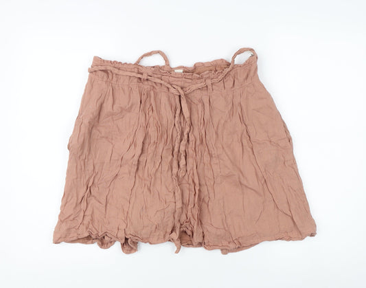 Old Navy Women's Brown Skirt Size 14 - Casual Cotton