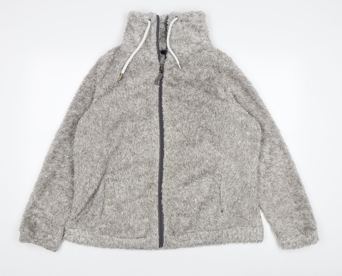 Unisex Adults UK Size L ESMARA Grey Basic Jacket