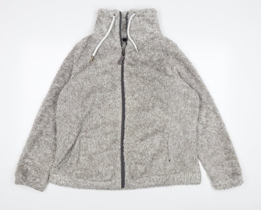 Unisex Adults UK Size L ESMARA Grey Basic Jacket