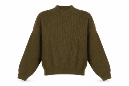 Womens UK Size L MNG Green Pullover Jumper
