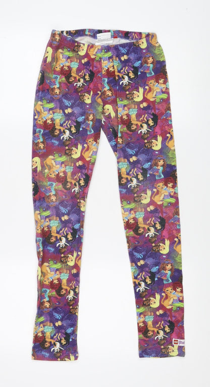 LEGO Wear Girls Multicoloured Ankle Leggings 12 Years Disney
