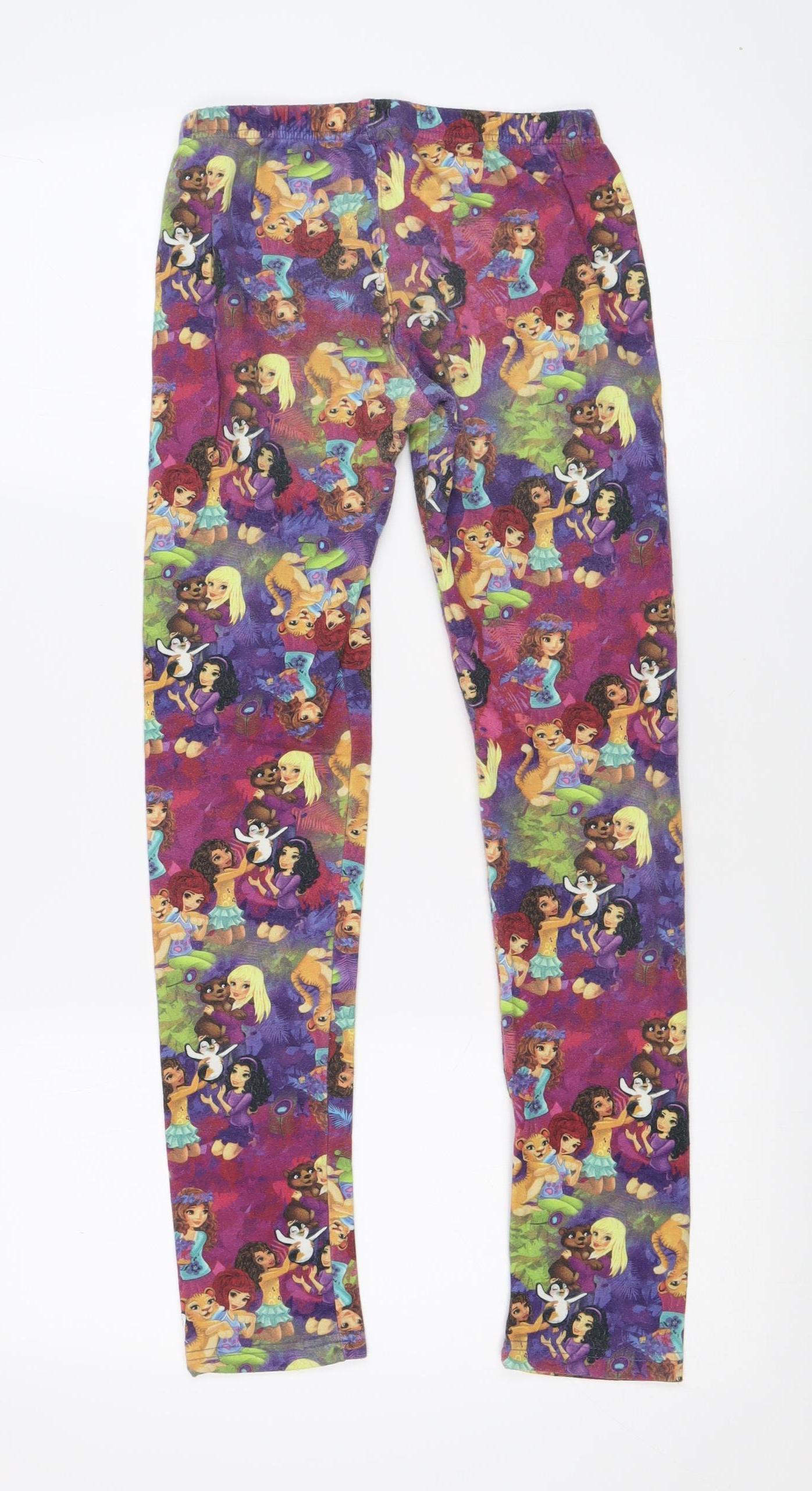 LEGO Wear Girls Multicoloured Ankle Leggings 12 Years Disney