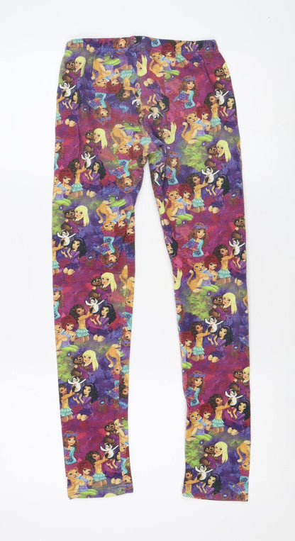 LEGO Wear Girls Multicoloured Ankle Leggings 12 Years Disney