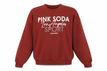 Pink Soda Sport Women's Red Sweatshirt Size 4