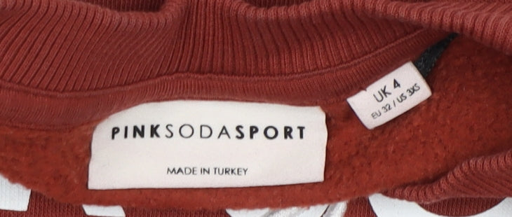 Pink Soda Sport Women's Red Sweatshirt Size 4