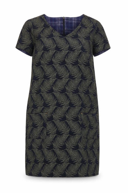 White Stuff Women's Black Floral Shift Dress Size 12