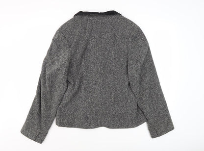 Alexon Women's Grey Tweed Blazer Size 12