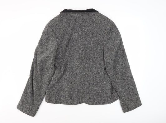 Alexon Women's Grey Tweed Blazer Size 12