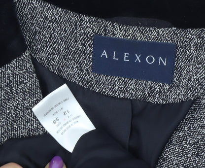 Alexon Women's Grey Tweed Blazer Size 12