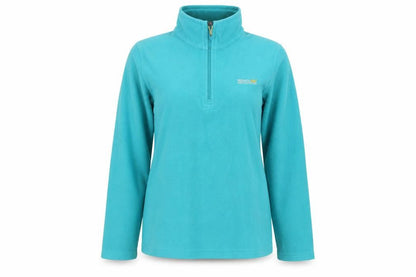 Womens UK Size 12 Regatta Blue Henley Sweatshirt