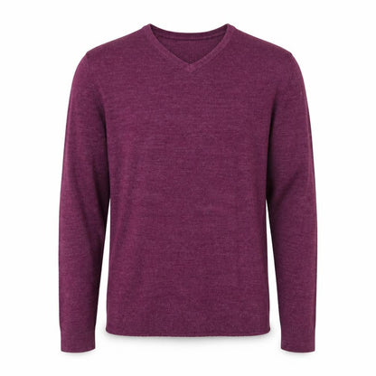 Mens UK Size S Thomas Nash Purple Pullover Jumper