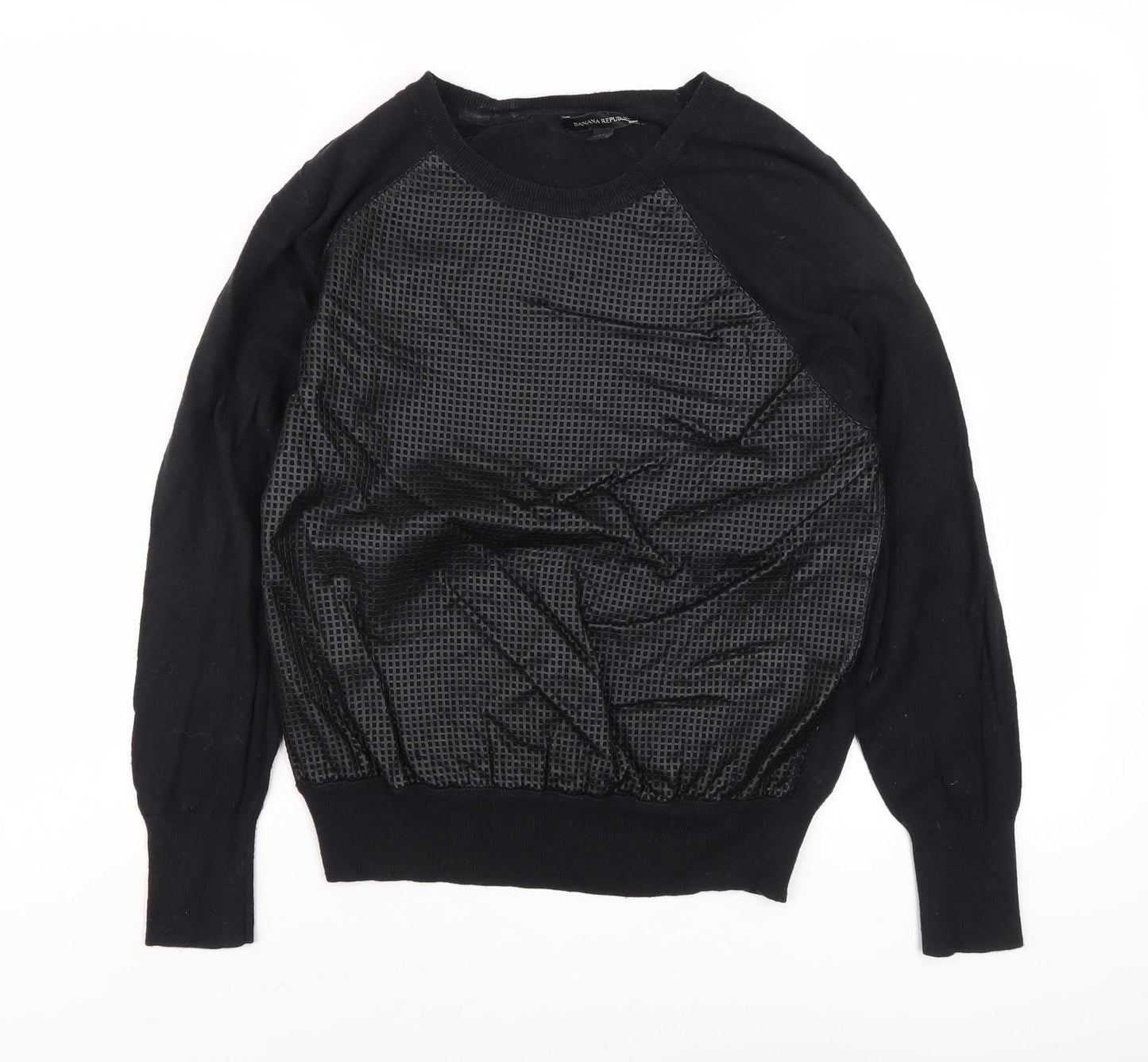 Banana Republic Women's Black Pullover Jumper M