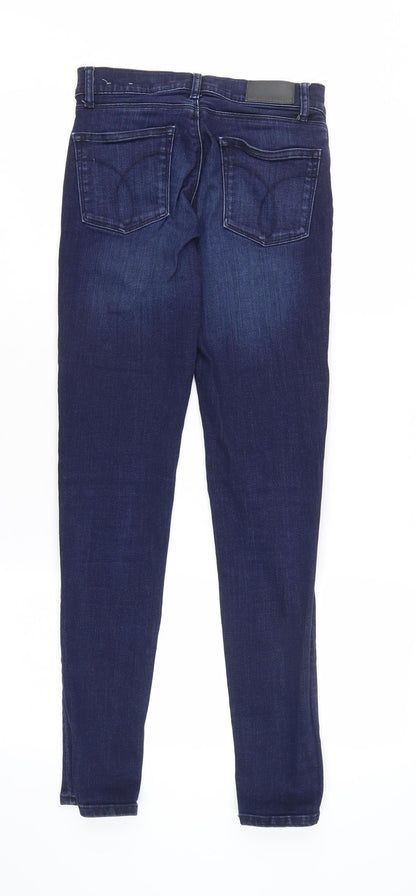 Calvin Klein Women's Blue Skinny Jeans UK 4