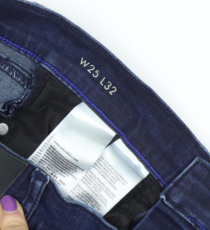 Calvin Klein Women's Blue Skinny Jeans UK 4