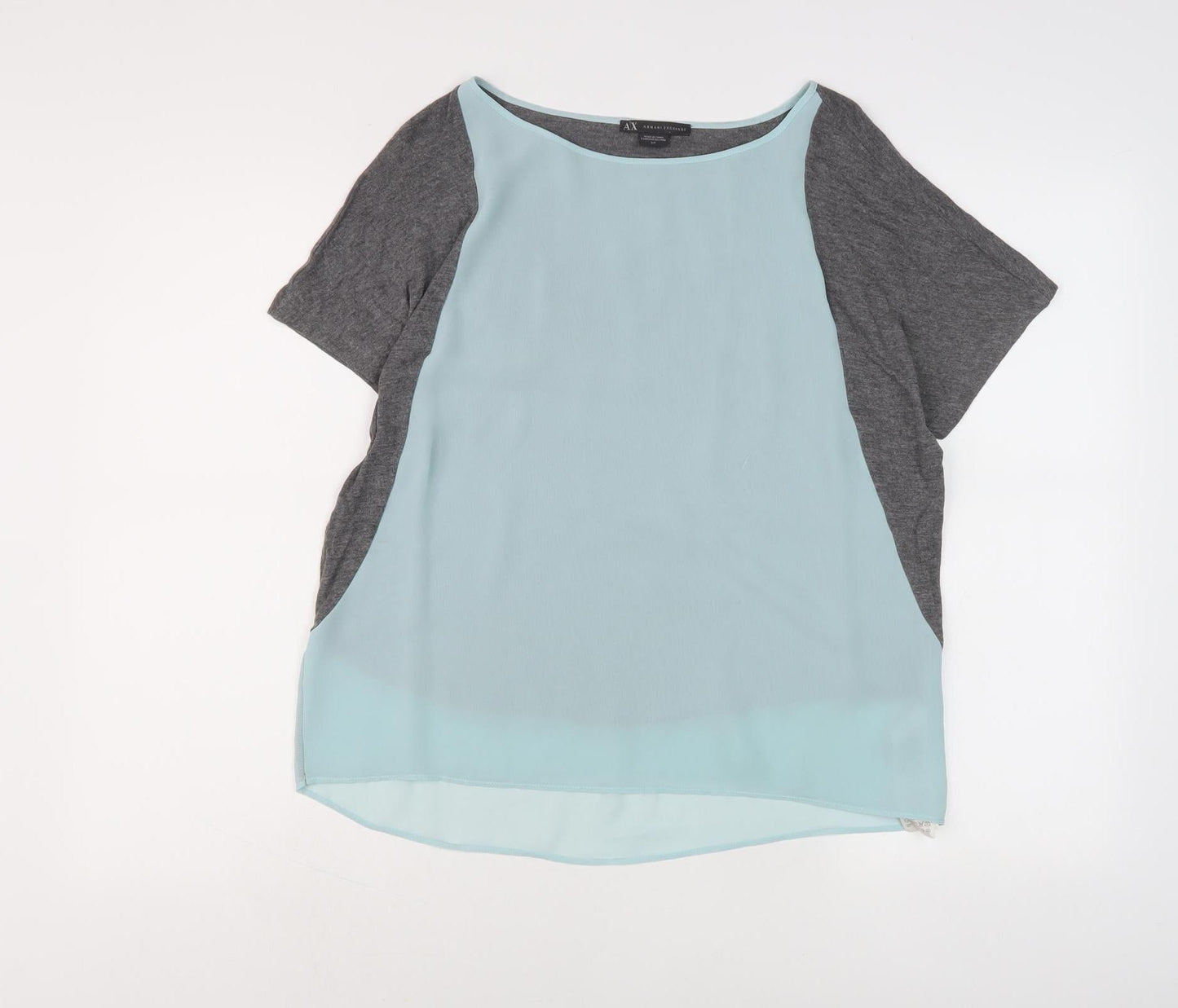 Womens UK Size S Armani Exchange Multicoloured Basic Blouse