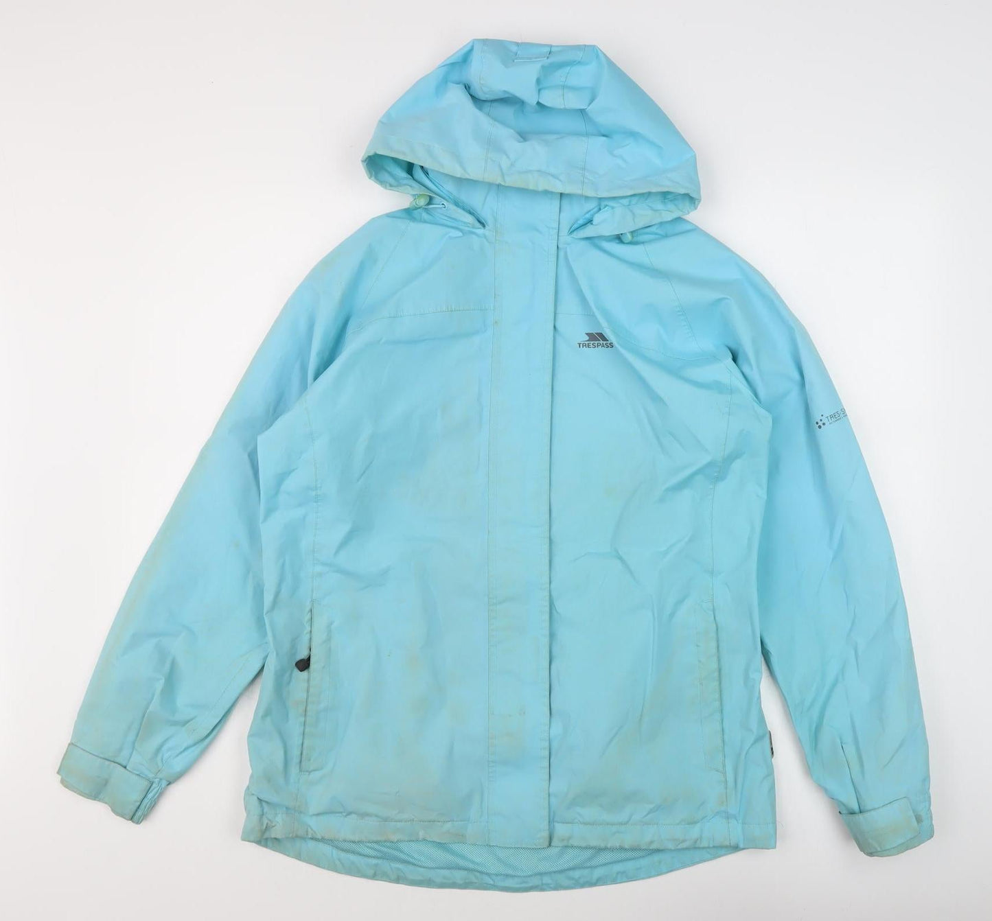 Womens UK Size L Trespass Blue Rain Coat