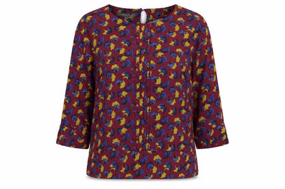 Laura Ashley Women's Floral Blouse, Size 10, Multicoloured