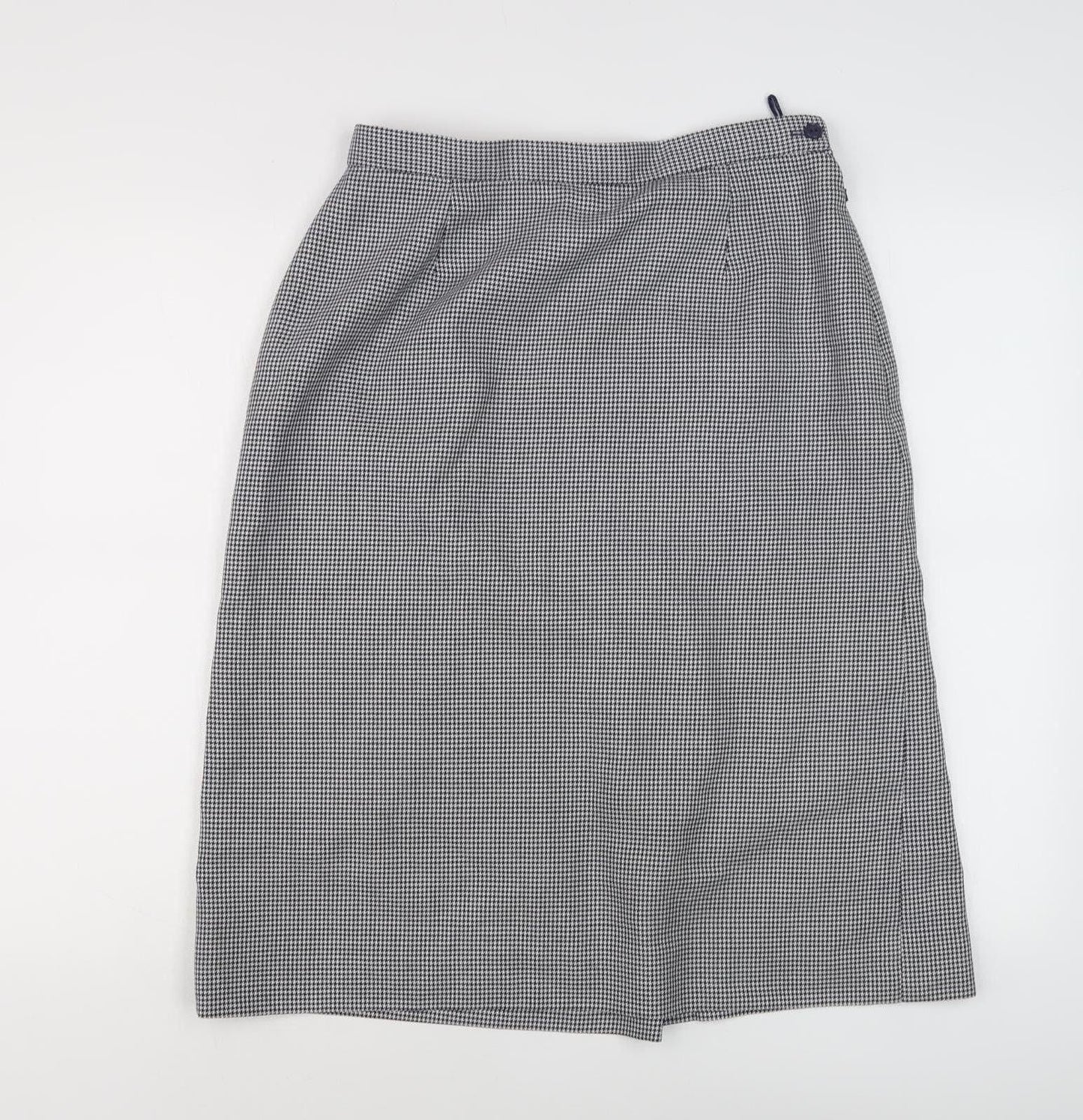 Alexon Women's Blue Check Pencil Skirt Size 16