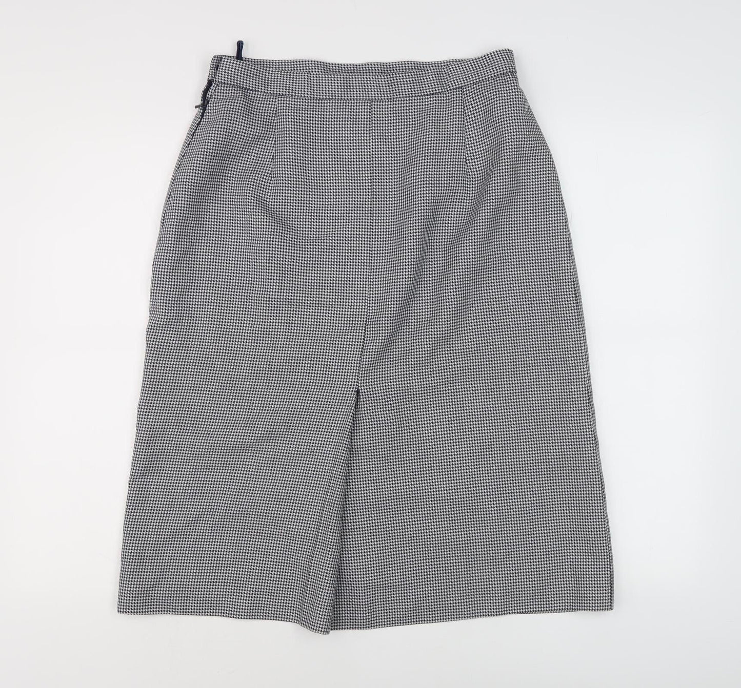 Alexon Women's Blue Check Pencil Skirt Size 16