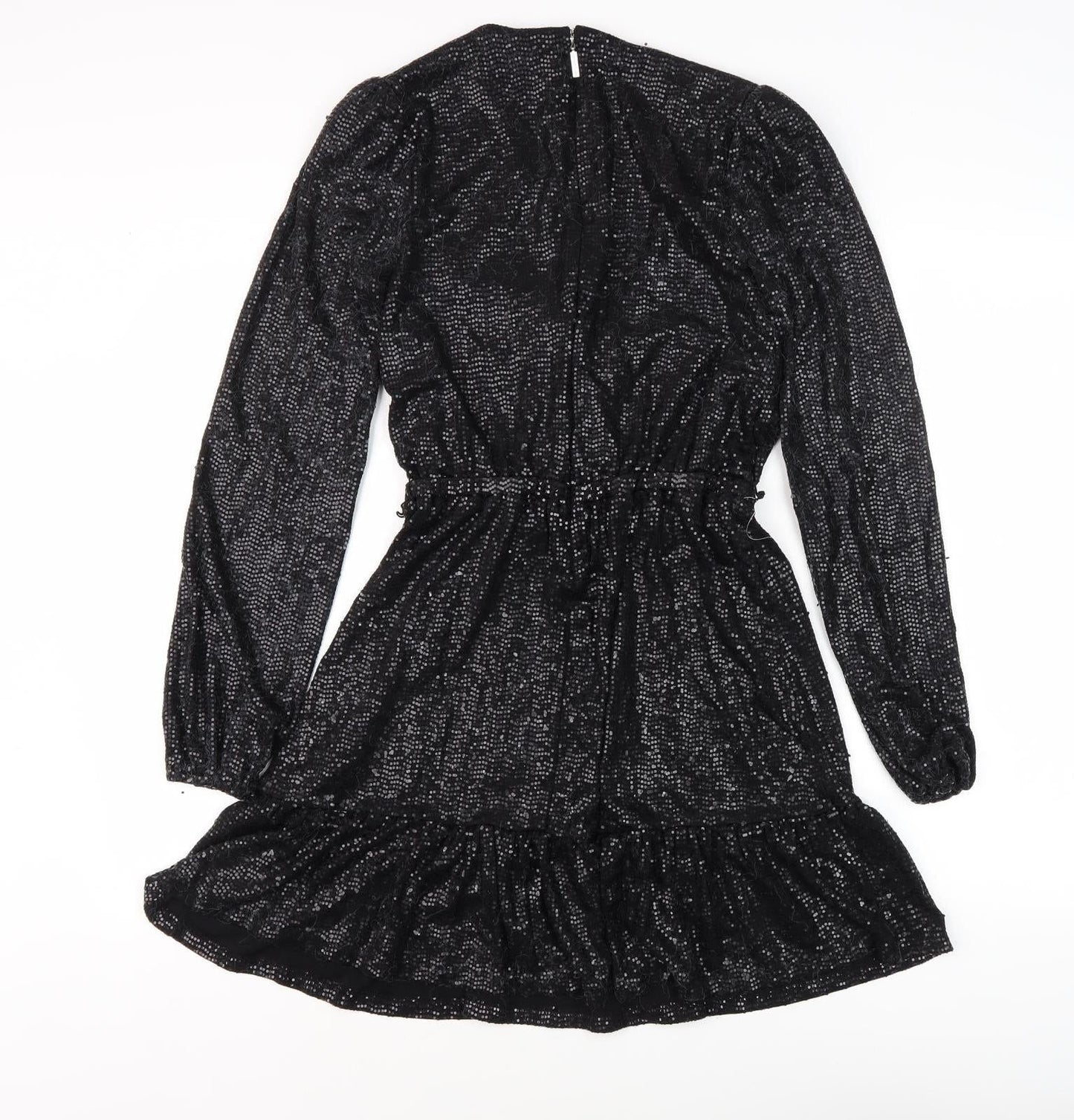 Michael Kors Women's Black XS Sequin Party Dress