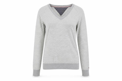 Womens UK Size S Tommy Hilfiger Grey Pullover Jumper