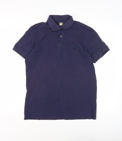 Pretty Green Men's Blue Polo Shirt, Size M, Casual Wear