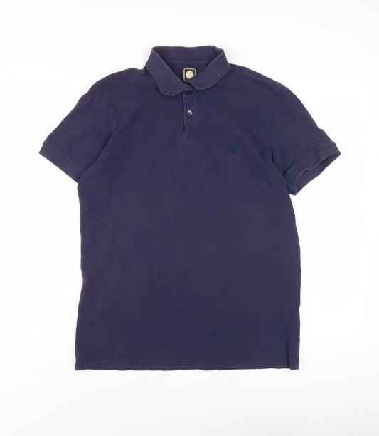 Pretty Green Men's Blue Polo Shirt, Size M, Casual Wear