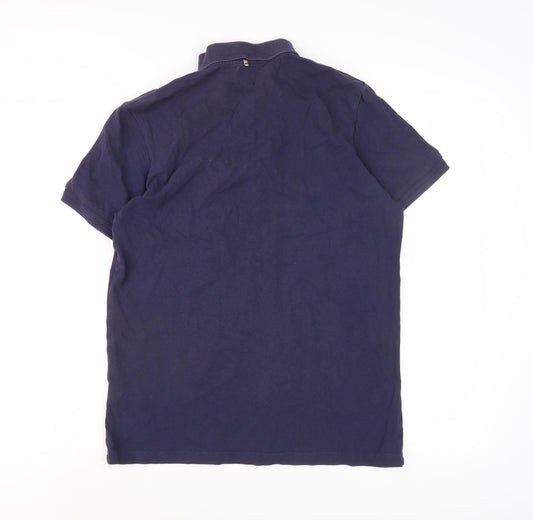 Pretty Green Men's Blue Polo Shirt, Size M, Casual Wear