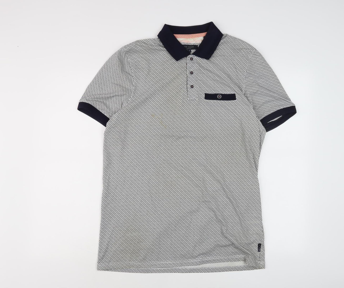 Ted Baker Men's Multicoloured Polo Shirt M