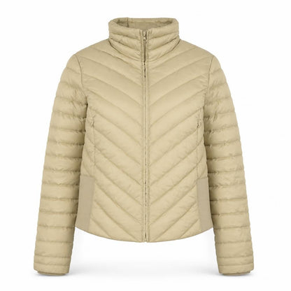 Roxy Women's Beige Puffer Jacket Size 12