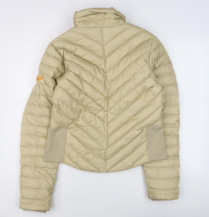 Roxy Women's Beige Puffer Jacket Size 12
