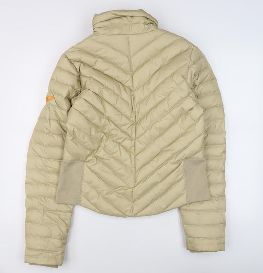 Roxy Women's Beige Puffer Jacket Size 12