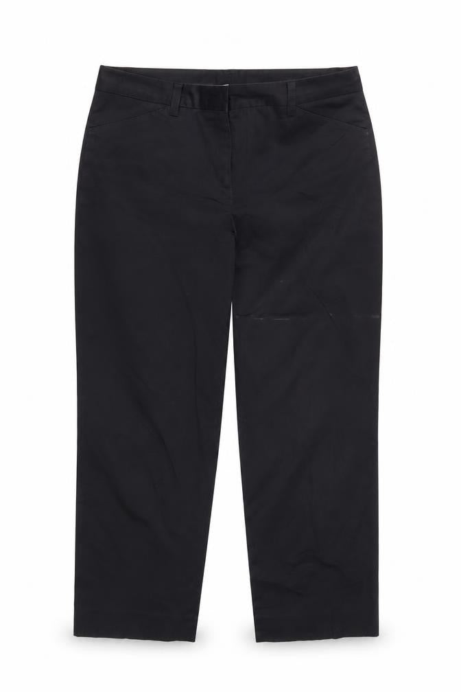 Womens UK Size 12 DKNY Classic Fit Dress Pants Black Trousers