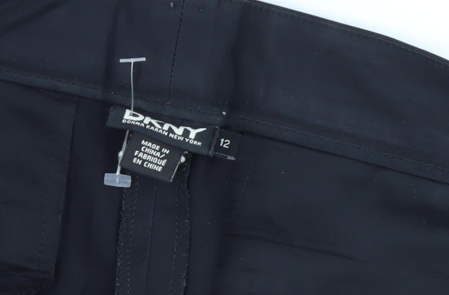 DKNY Women's Black Dress Pants Size 12 Straight Leg
