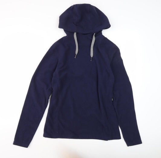 Womens UK Size 10 Mountain Warehouse Blue Pullover Hoodie