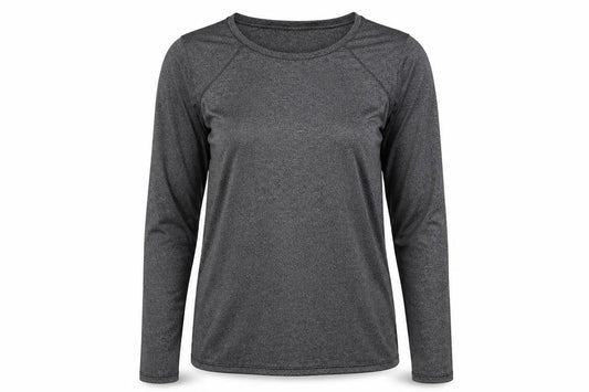 Womens UK Size M Banana Republic Grey Jersey Blouse