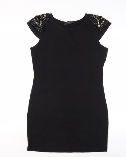 AX Paris Women's Black Bodycon Dress Size 12