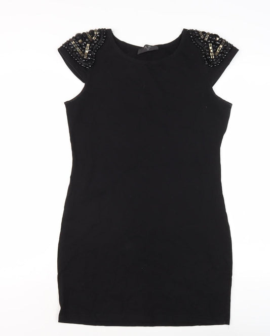 AX Paris Women's Black Bodycon Dress Size 12