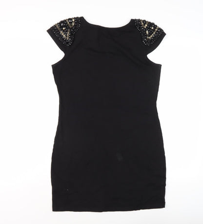 AX Paris Women's Black Bodycon Dress Size 12