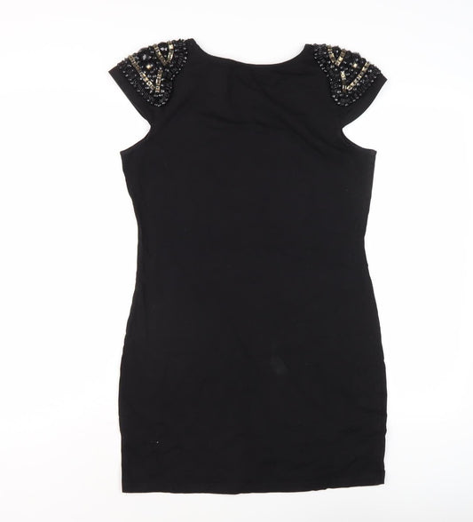 AX Paris Women's Black Bodycon Dress Size 12