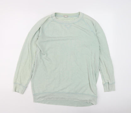 Gap Women's Green Raglan Sleeve Jumper Size M