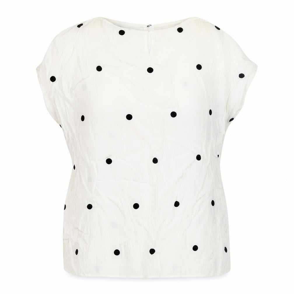 Womens UK Size 14 Jasper Conran White Basic Blouse