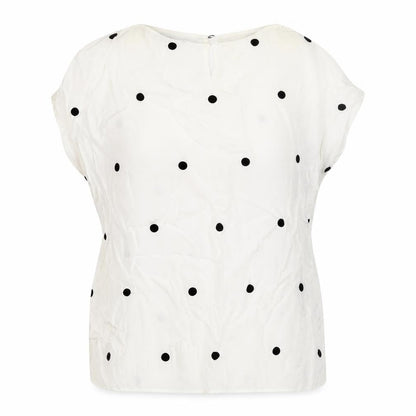 Womens UK Size 14 Jasper Conran White Basic Blouse