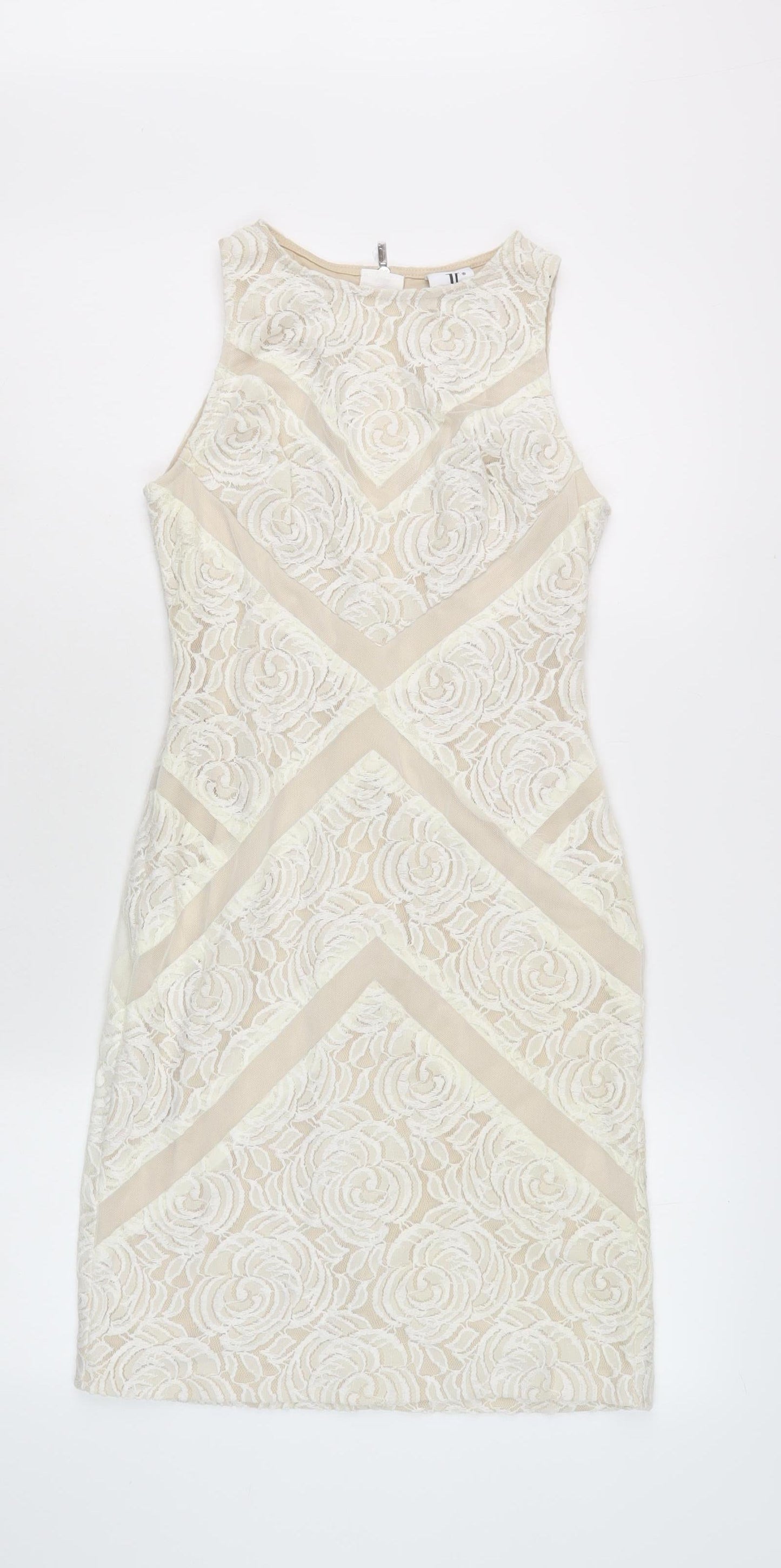 Julia Jordan Women's Ivory Sheath Cocktail Dress